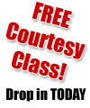 Free Courtesy Class - Drop In Today